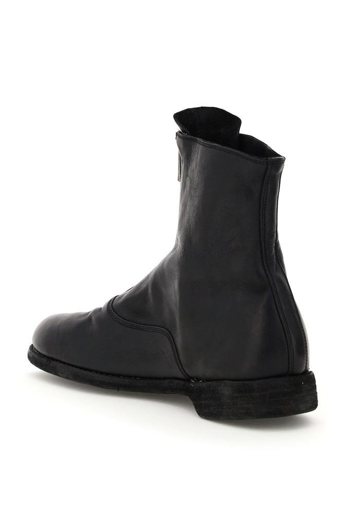 商品guidi|FRONT ZIP LEATHER ANKLE BOOTS,价格¥6513,第4张图片详细描述