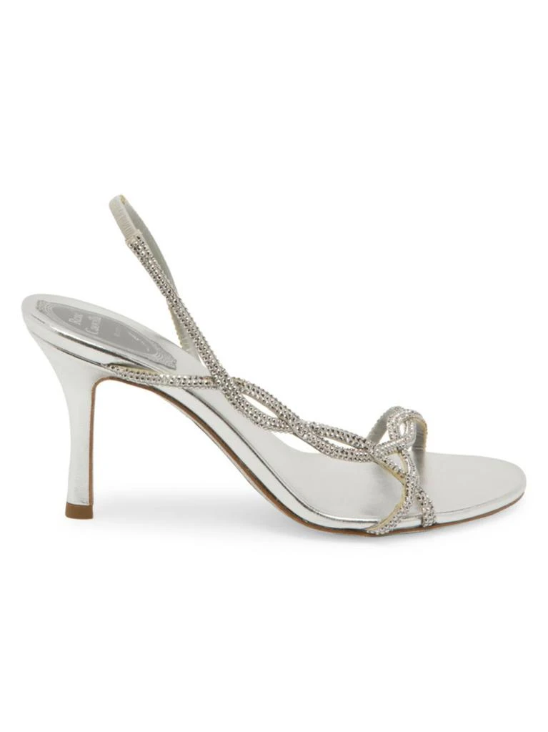 商品Rene Caovilla|Rene Caovilla - Treccia Embellished Slingback Stiletto Sandals,价格¥3882,第1张图片