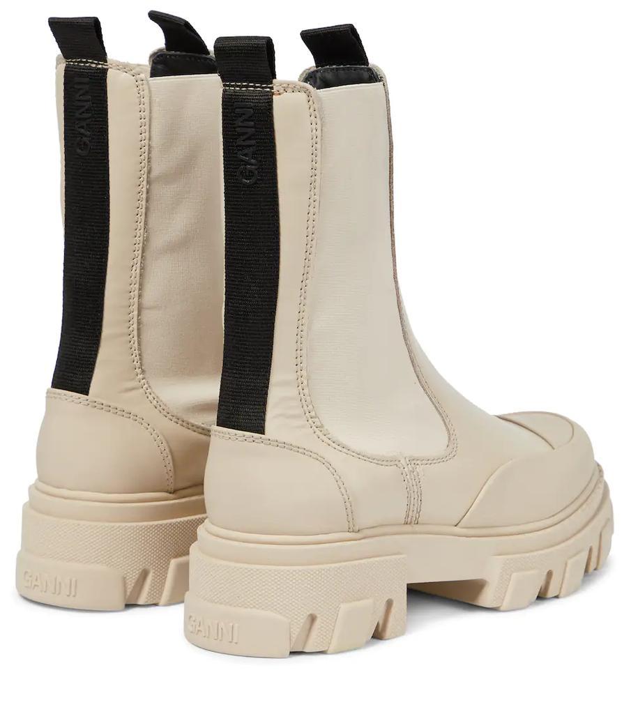 商品Ganni|Leather ankle boots,价格¥2252,第5张图片详细描述