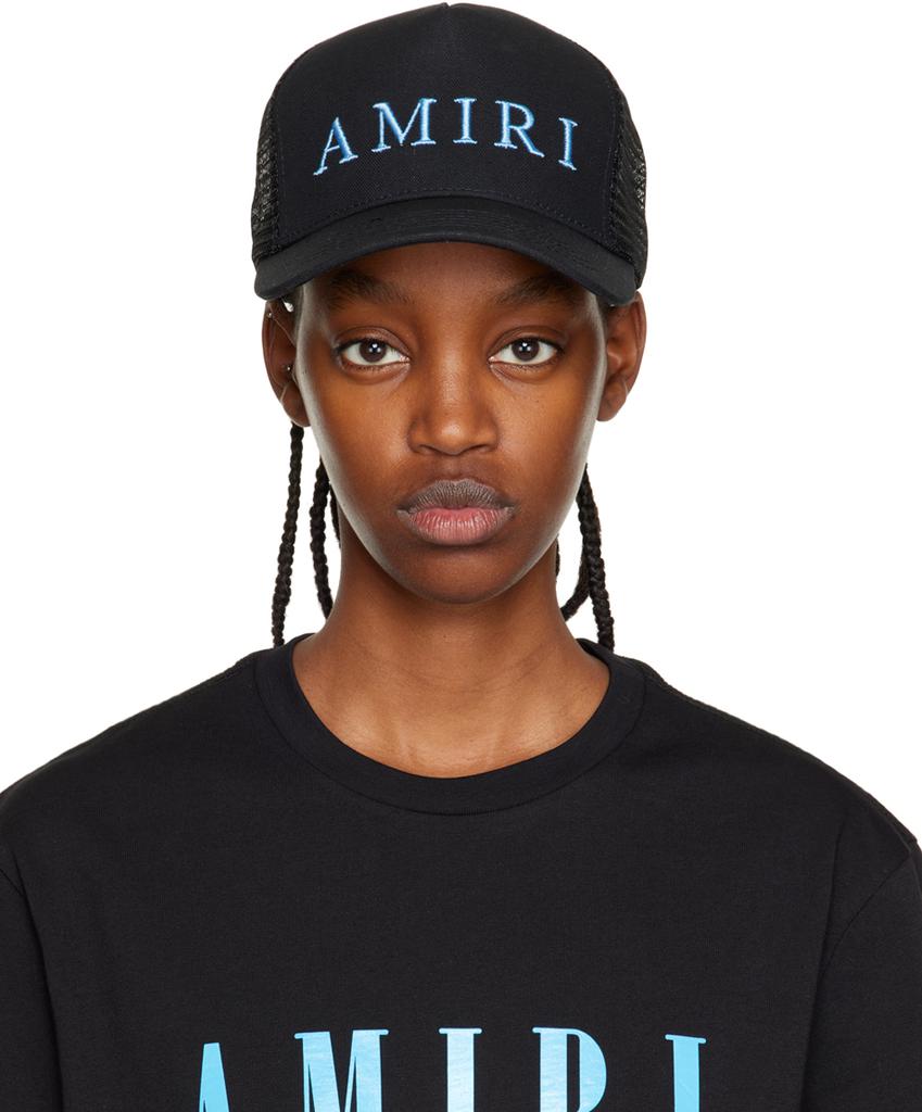 Black 'Amiri' Trucker Cap商品第1张图片规格展示