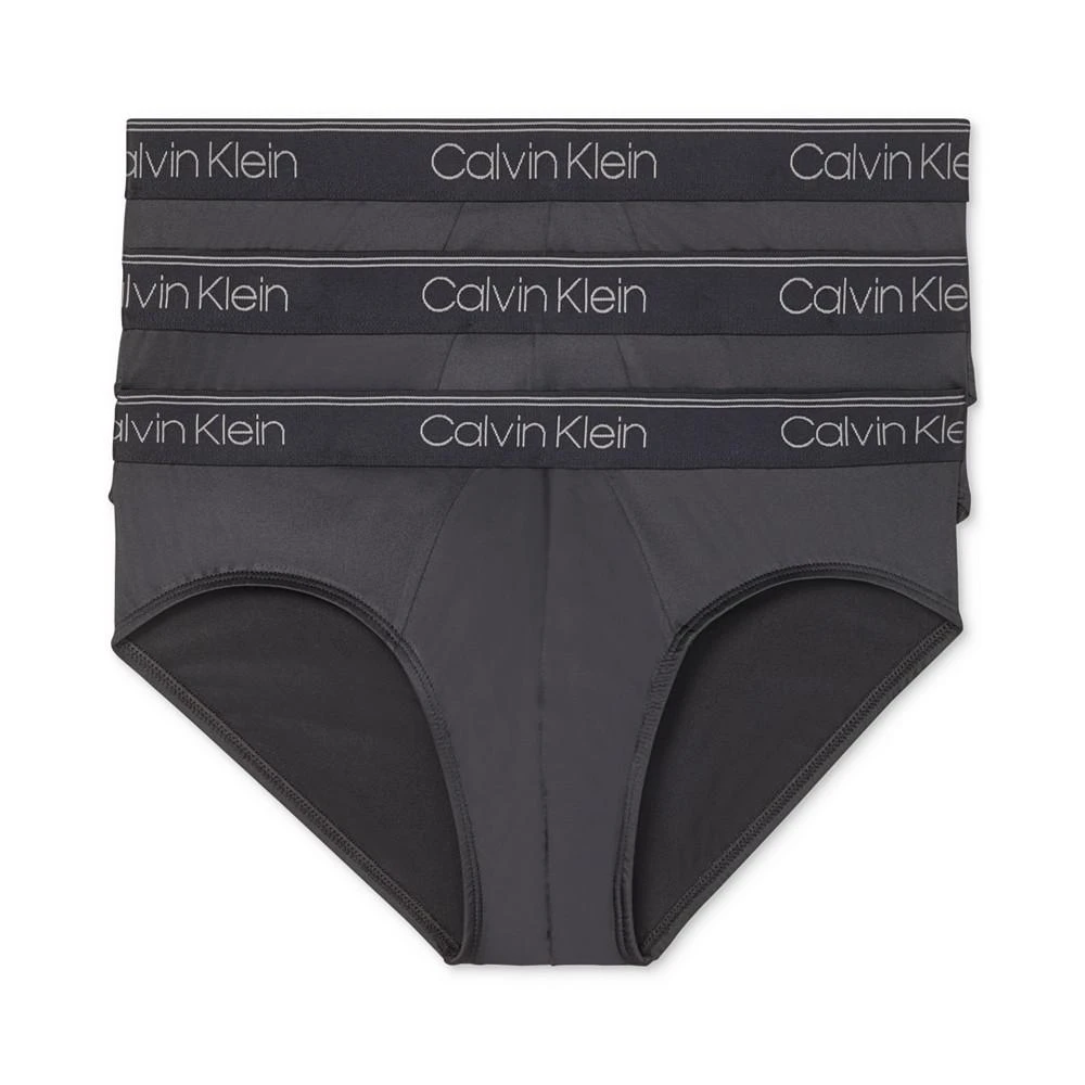 商品Calvin Klein|Men's 3-Pack Microfiber Stretch Low-Rise Briefs Underwear,价格¥350,第1张图片