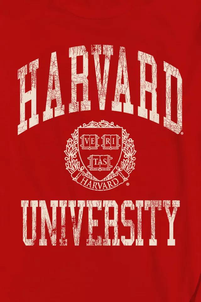 Harvard University Logo Long Sleeve Tee商品第2张图片规格展示