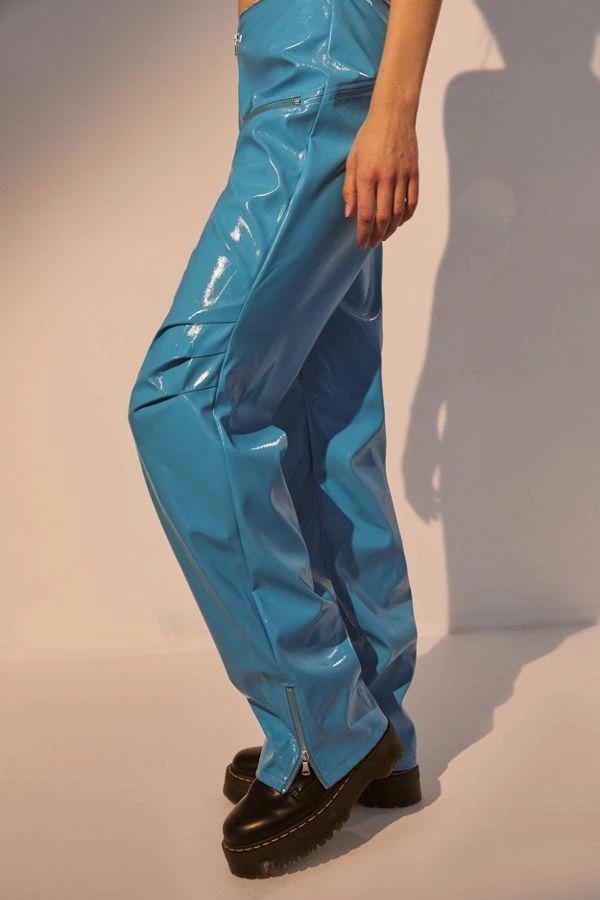 商品I.AM.GIA|I.AM.GIA Isla Patent Zip-Front Pant,价格¥739,第3张图片详细描述