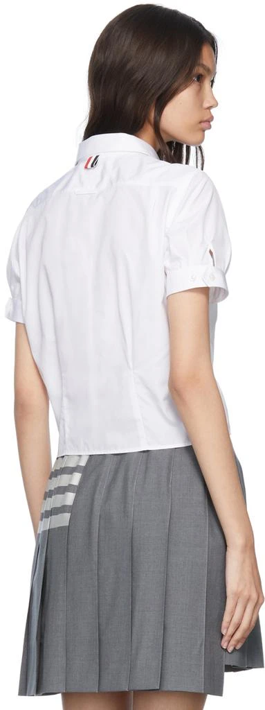 商品Thom Browne|白色棉质衬衫,价格¥3574,第3张图片详细描述