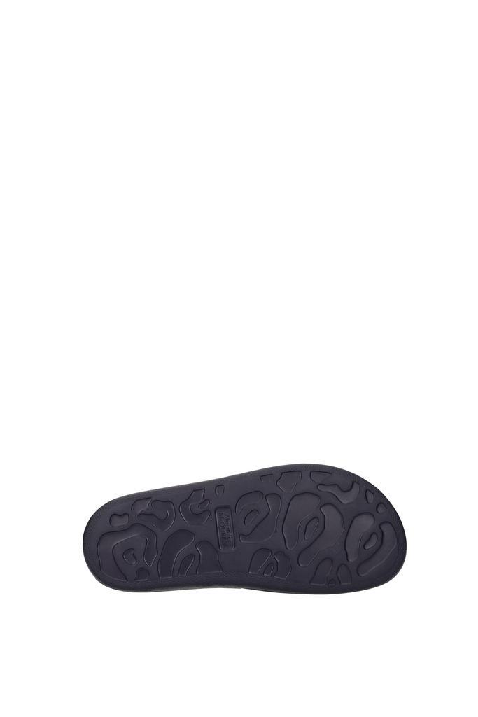 商品Alexander McQueen|Slippers and clogs Rubber Blue Blue Navy,价格¥1457,第7张图片详细描述