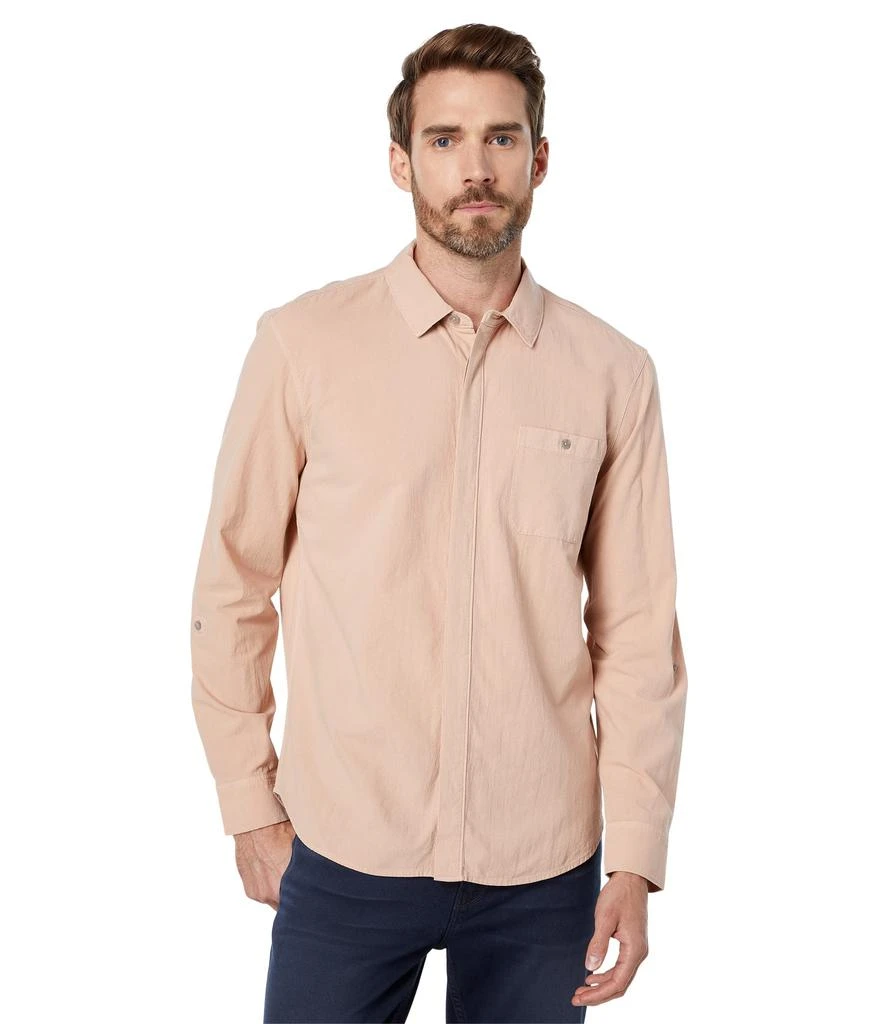 商品Paige|Gregory Shirt in Sunset Sand,价格¥762,第1张图片