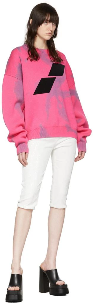 商品We11done|Pink Cotton Sweater,价格¥1924,第4张图片详细描述