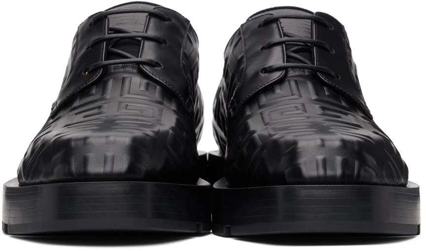 商品Givenchy|Black Embossed Derbys,价格¥4642,第2张图片详细描述