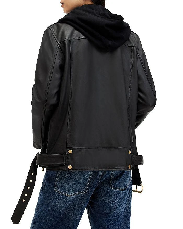 商品ALL SAINTS|Billie Leather Biker Jacket,价格¥3434,第2张图片详细描述