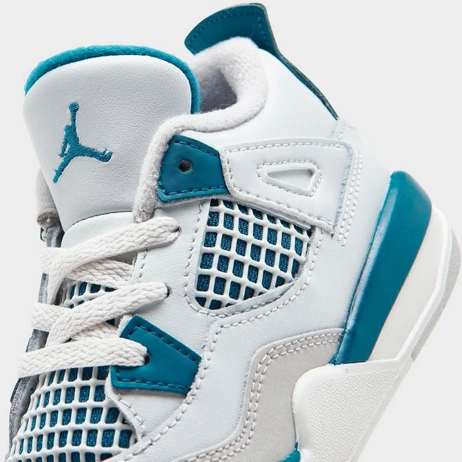 商品Jordan|Kids' Toddler Air Jordan Retro 4 Basketball Shoes,价格¥487,第3张图片详细描述