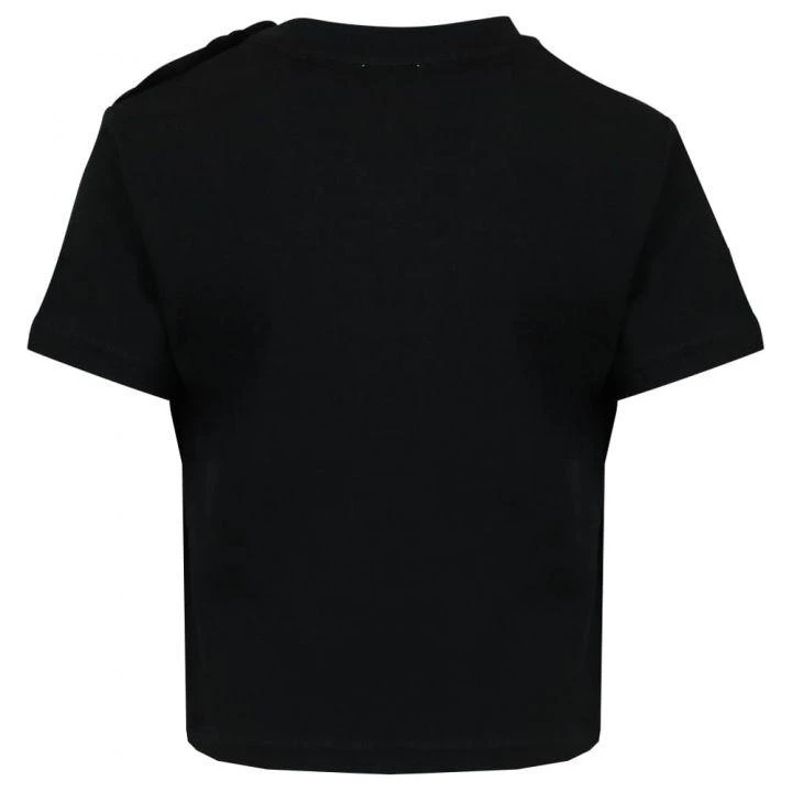 商品Burberry|Black Eugene Short Sleeve Baby T Shirt,价格¥858,第3张图片详细描述