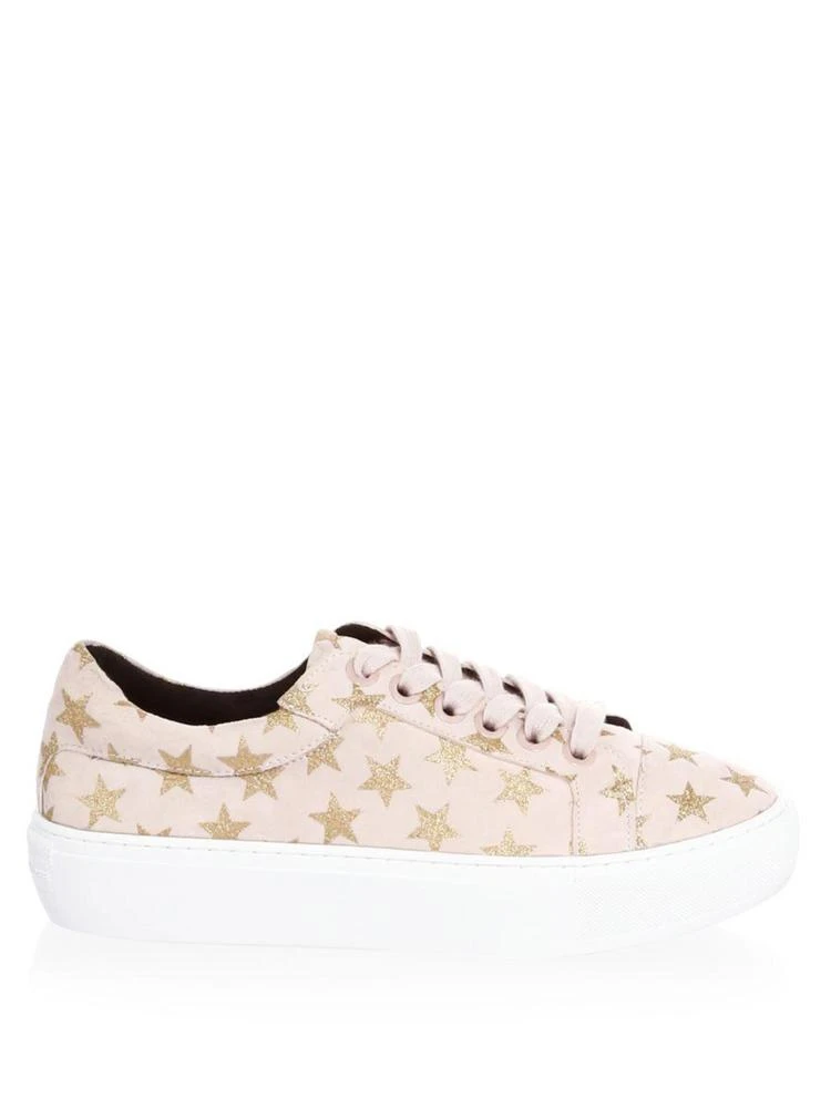 商品Rebecca Minkoff|Nadia Star Suede Sneakers,价格¥447,第5张图片详细描述