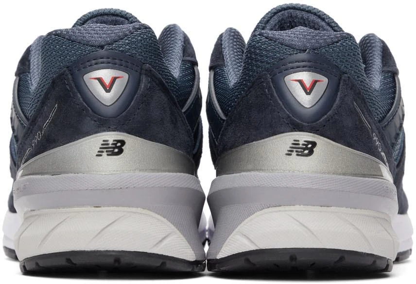 商品New Balance|Navy Made In US 990v5 Sneakers,价格¥1007,第4张图片详细描述
