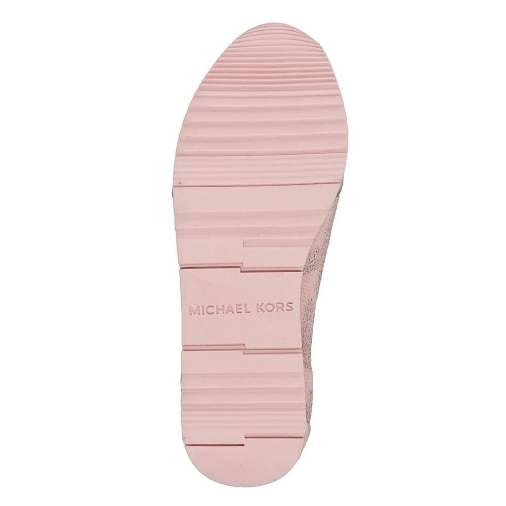 商品Michael Kors|Toddler Girls Allie Sock Logo Slip On Sneakers,价格¥441,第5张图片详细描述