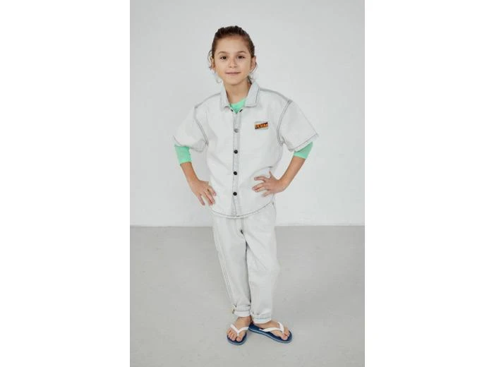 商品American Vintage|Jean worker enfant Joybird,价格¥415,第1张图片