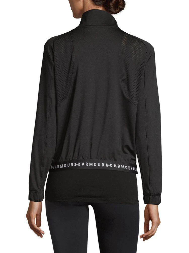 商品Under Armour|Long-Sleeve Logo Jacket,价格¥148,第2张图片详细描述