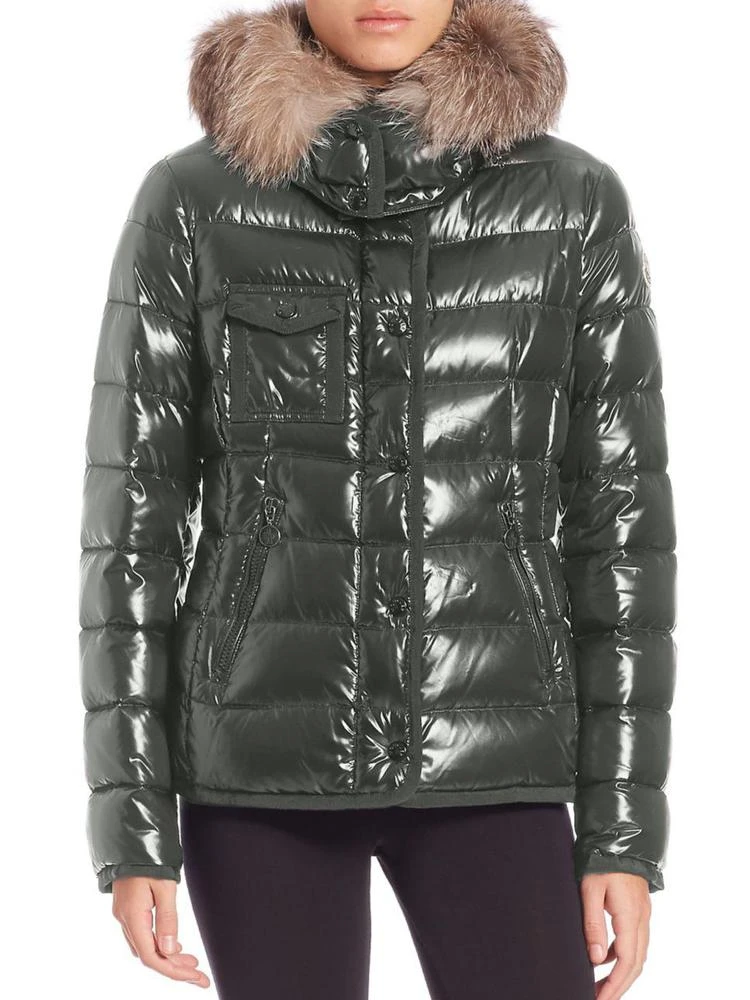 商品Moncler|Armoise Fur-Trimmed Puffer Jacket,价格¥13226,第1张图片