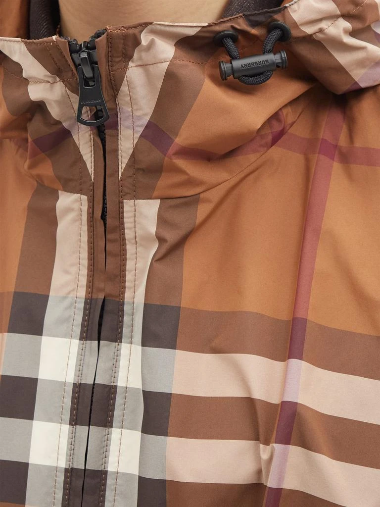 商品Burberry|Bacton hooded checked coat,价格¥10167,第3张图片详细描述