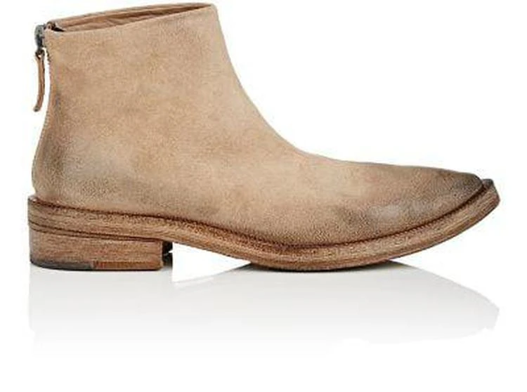 商品Marsèll|Burnished Suede Ankle Boots,价格¥3341,第1张图片