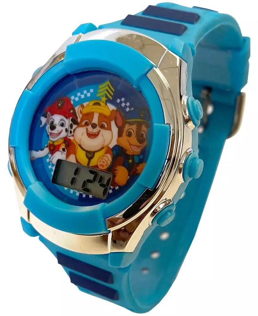 商品Accutime|Kid's Digital Paw Patrol Blue Silicone Strap Watch 38mm,价格¥128,第2张图片详细描述