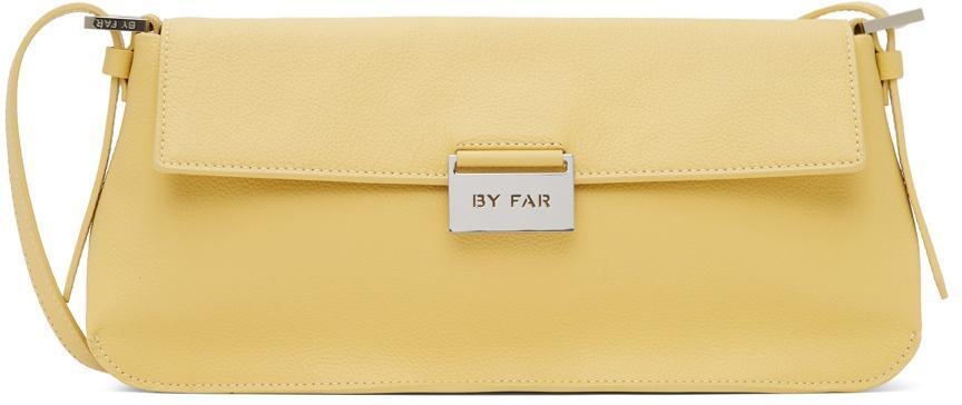 商品by FAR|Yellow Grained Matilda Shoulder Bag,价格¥4099,第4张图片详细描述