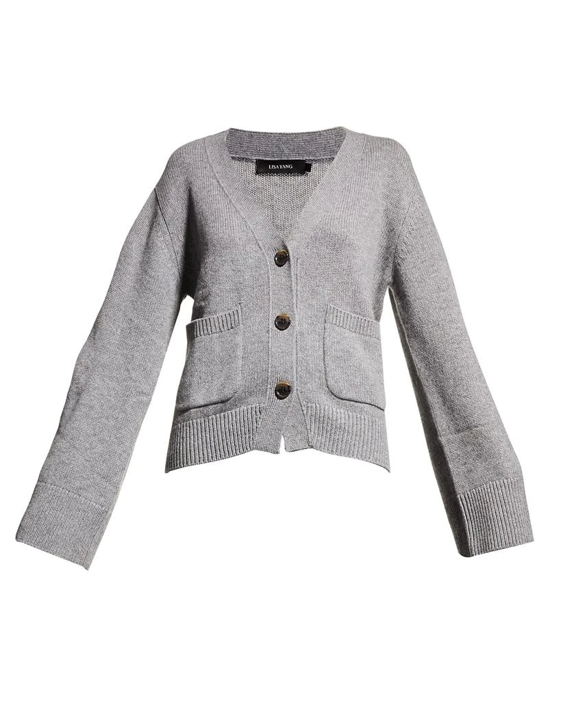 商品Lisa Yang|Danni Cashmere Pocket Cardigan,价格¥4997,第2张图片详细描述