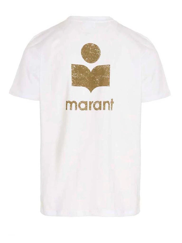 商品Isabel Marant|Isabel Marant Logo Printed Crewneck T-Shirt,价格¥622,第2张图片详细描述