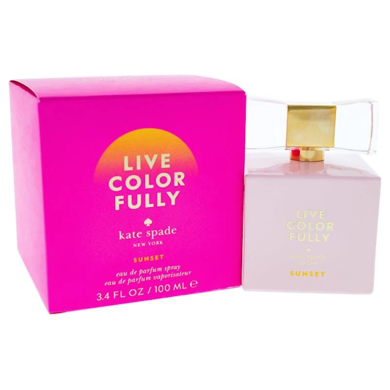 商品Kate Spade|Live Colorfully Sunset by Kate Spade for Women 3.4 oz EDP Spray,价格¥288,第1张图片