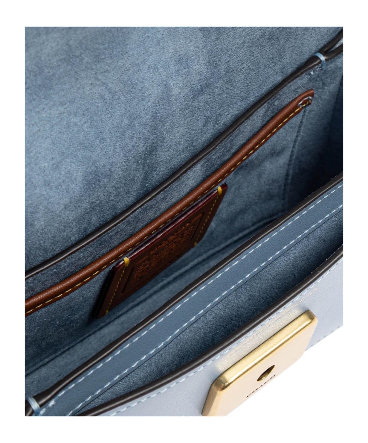 商品【商品预售7天】 Coach|Coach 女士斜挎包 CAM18B4PUB 蓝色,价格¥2630,第6张图片详细描述