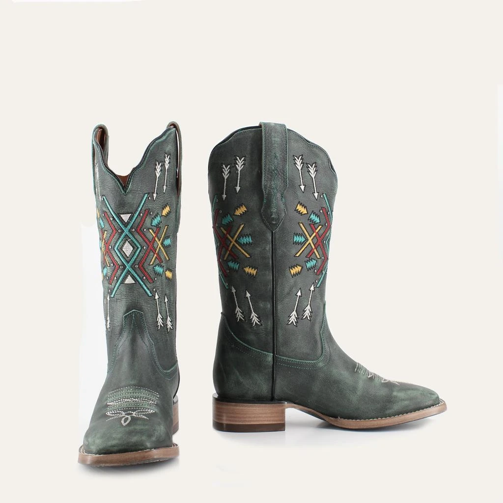 商品Buck & Brana|Omusa leather cowgirl boots by,价格¥1699,第2张图片详细描述