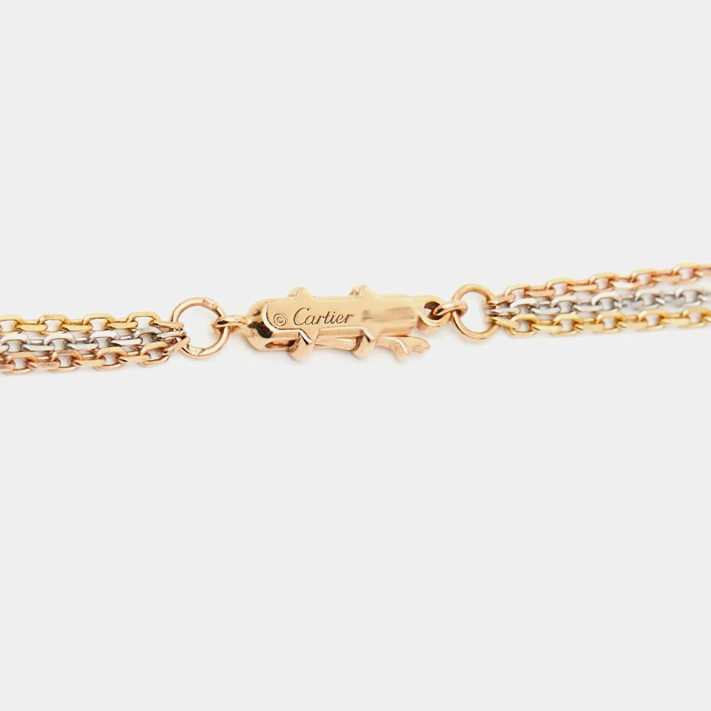 商品[二手商品] Cartier|Cartier 18k Three Tone Gold Chain Necklace,价格¥8793,第4张图片详细描述