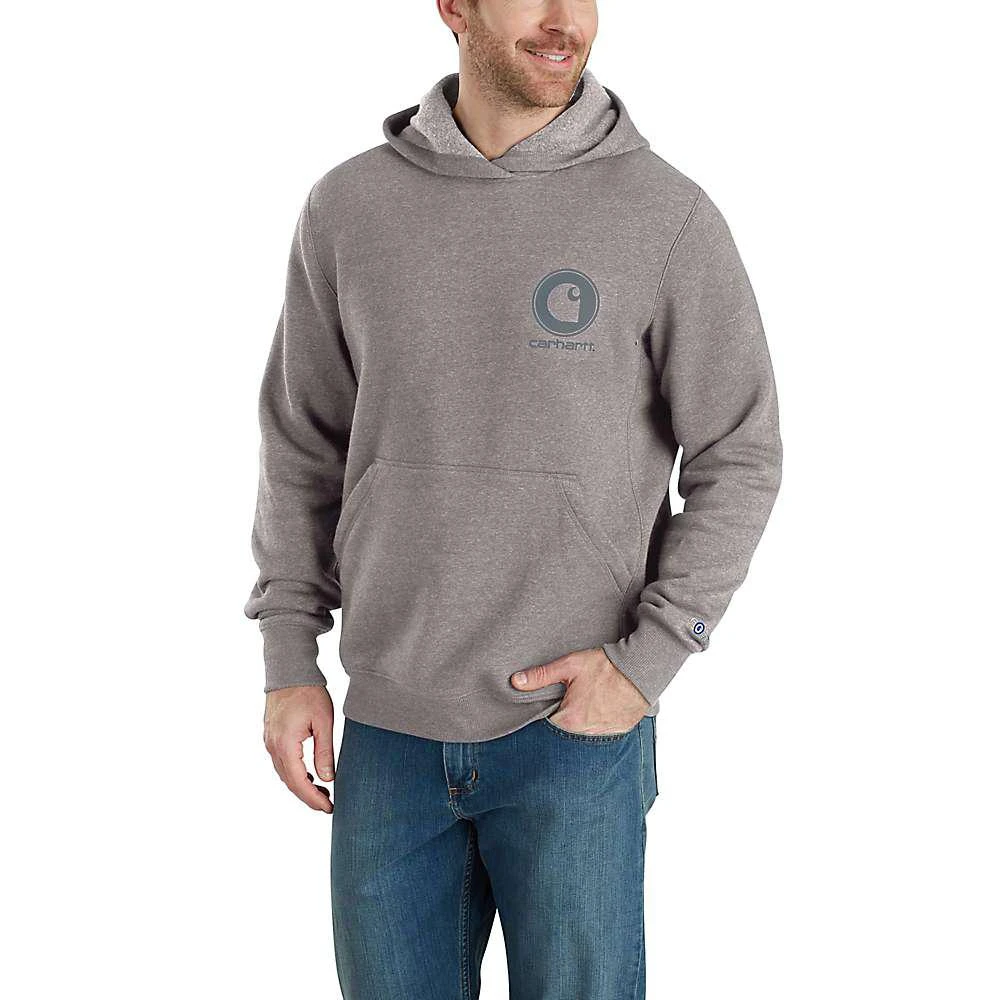 商品Carhartt|Carhartt Men's Force Delmont Pullover Hooded Sweatshirt,价格¥265,第1张图片