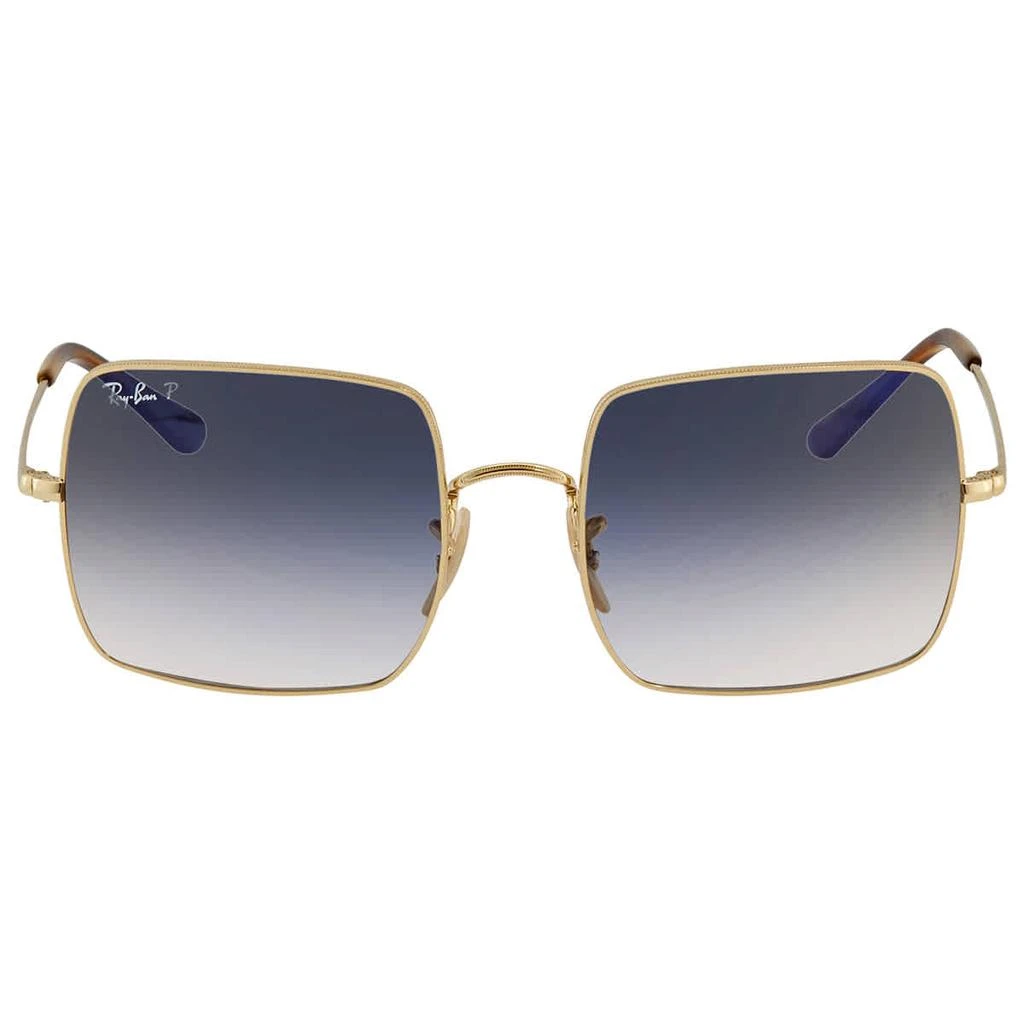 商品Ray-Ban|Square 1971 Classic Polarized Blue/Grey Gradient Unisex Sunglasses RB1971 914778 54,价格¥725,第1张图片
