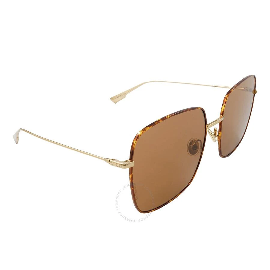 商品Dior|Brown Square Ladies Sunglasses STELLAIRE1 006J/2M 59,价格¥1216,第3张图片详细描述