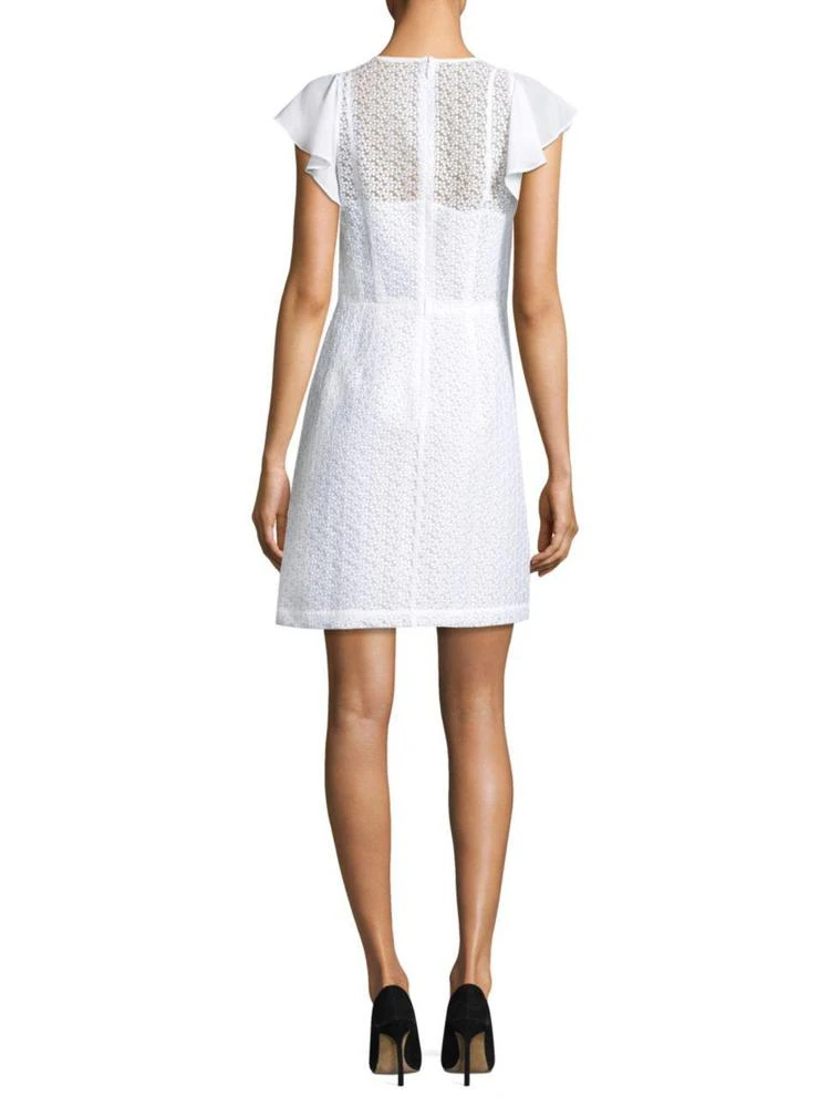 商品Michael Kors|Ruffle-Sleeve Shift Dress,价格¥349,第2张图片详细描述