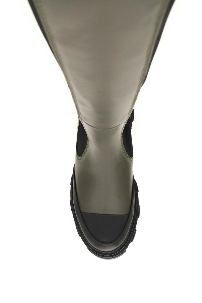 Ganni Leather Chelsea Boots商品第2张图片规格展示