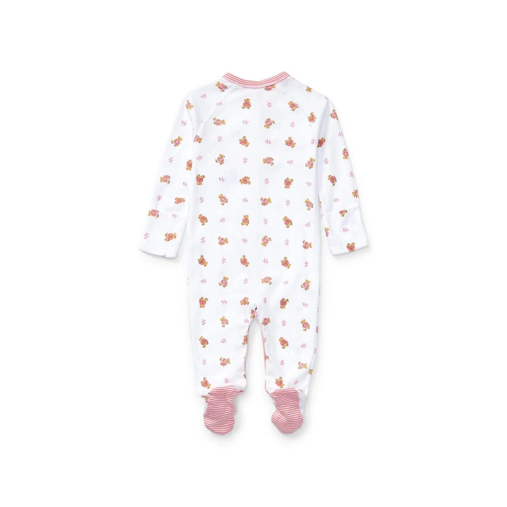 商品Ralph Lauren|Bear-Print Cotton Coverall (Infant),价格¥294,第2张图片详细描述