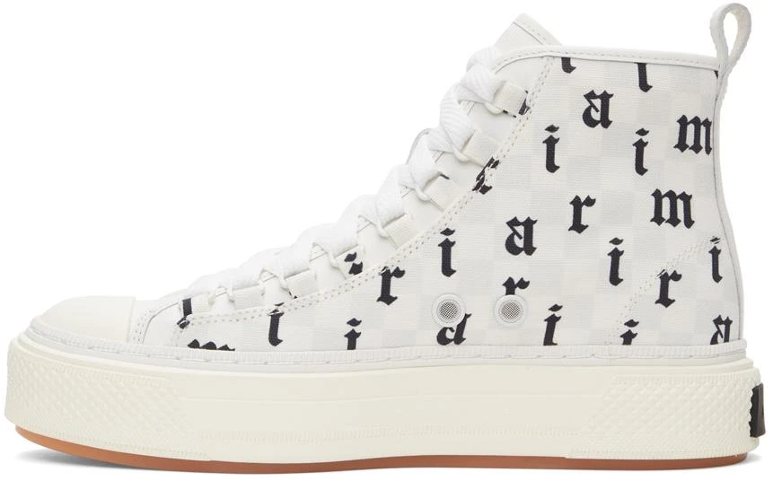 商品AMIRI|White English Court Hi Sneakers,价格¥2453,第3张图片详细描述