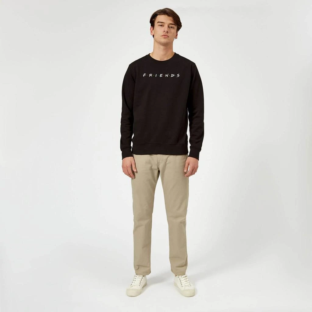 商品Original Hero|Friends Logo Contrast Sweatshirt - Black,价格¥251,第3张图片详细描述