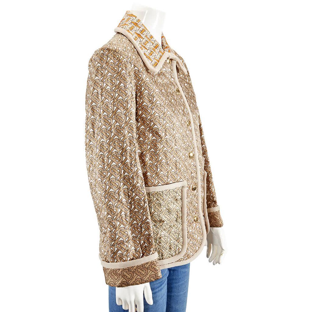 商品Burberry|Burberry Ladies TB Mono Quilted Jacket, Brand Size 4 (US Size 2),价格¥3903,第4张图片详细描述