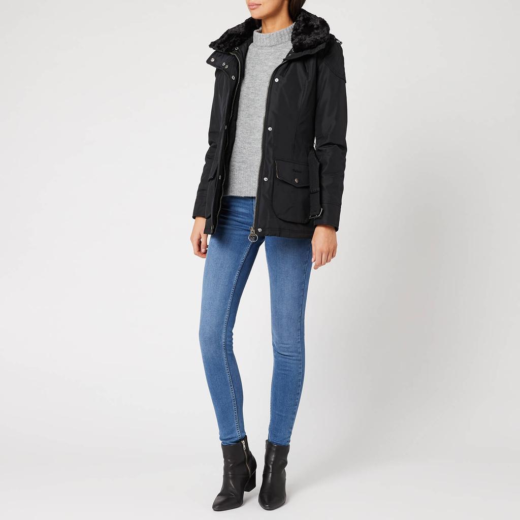 商品Barbour International|Barbour International Women's Outlaw Jacket - Black,价格¥1974,第5张图片详细描述