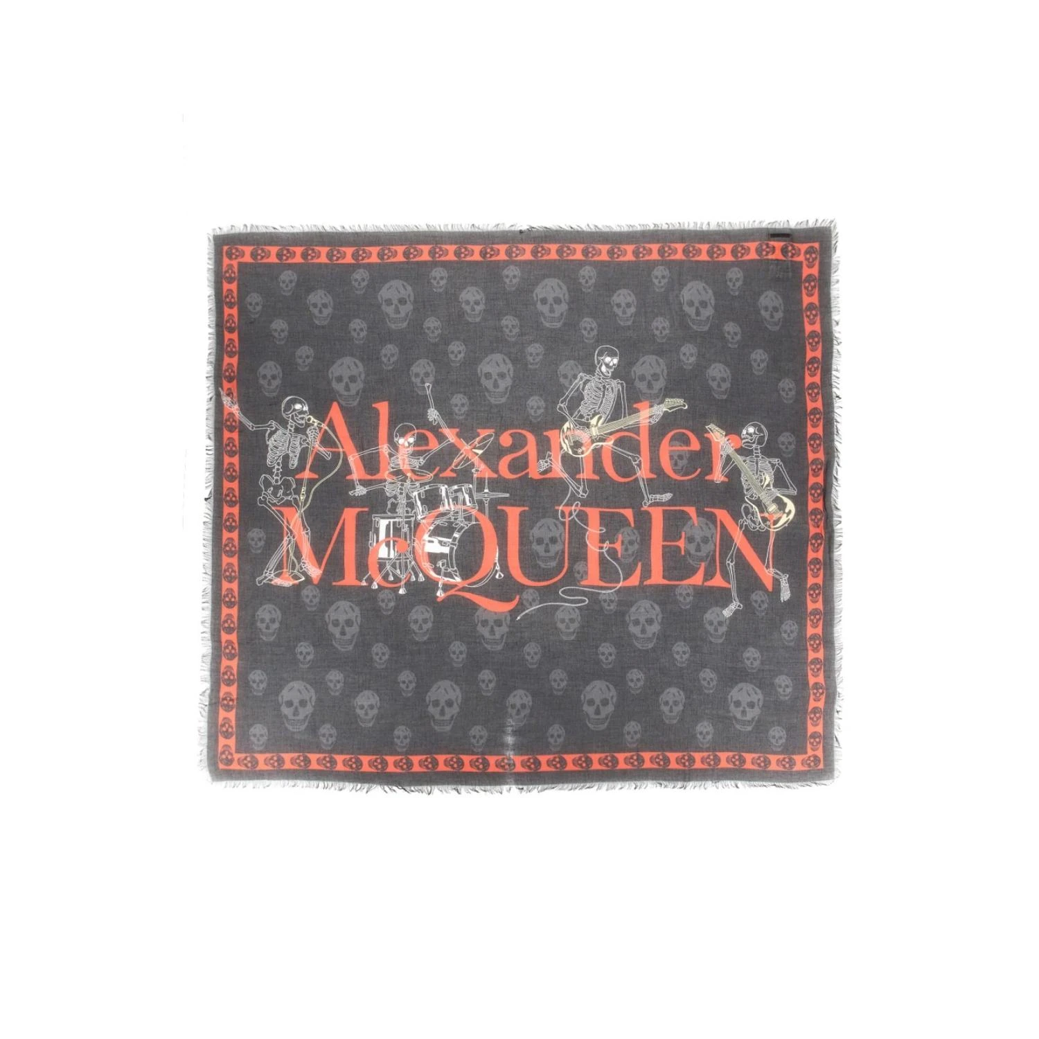 【特惠4.0折】包邮包税【预售7天发货】 ALEXANDER MCQUEEN 2023春夏 男士 围巾 围巾 1829670 7256944943Q1074  商品