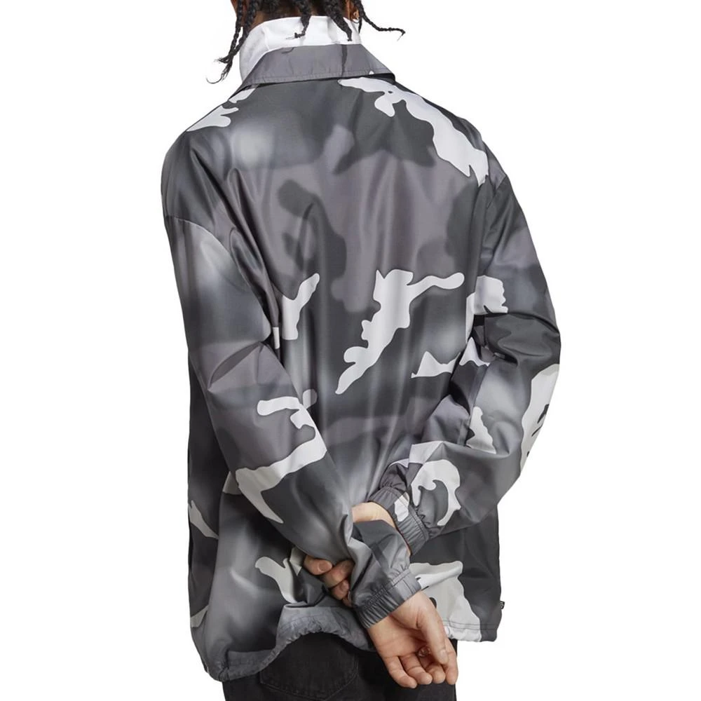 商品Adidas|Men's Graphics Allover Camo Print Coach Jacket,价格¥403,第2张图片详细描述