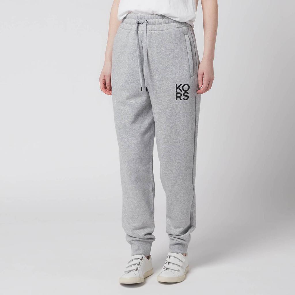 MICHAEL Michael Kors Women's Mkgo Organic Slouchy Joggers - Pearl Heather商品第1张图片规格展示