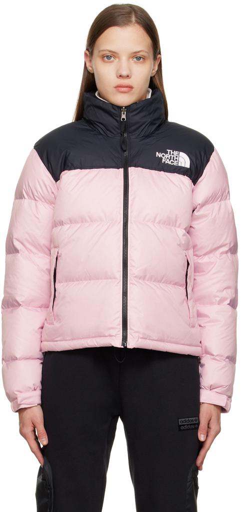 Pink 1996 Retro Nuptse Packable Down Jacket商品第1张图片规格展示