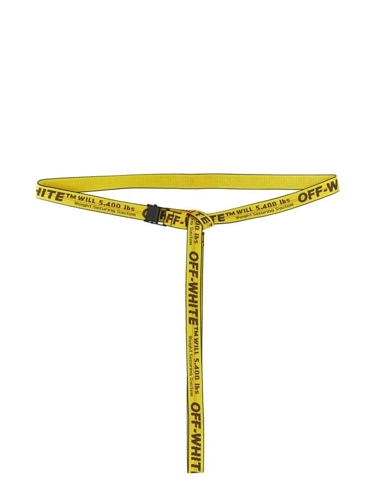 商品Off-White|Off-White Logo Lettering Detail Belt,价格¥850,第1张图片