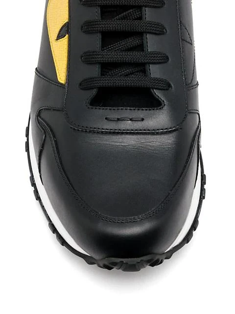 商品Fendi|Bugs Leather Athletic Sneakers,价格¥6370,第3张图片详细描述