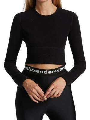 商品Alexander Wang|Ski Long-Sleeve Top,价格¥1163,第1张图片