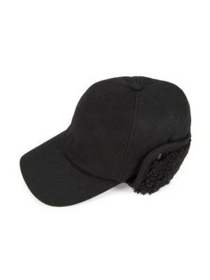 商品UGG|Wool-Blend Faux Fur Trapper Baseball Cap,价格¥150,第1张图片