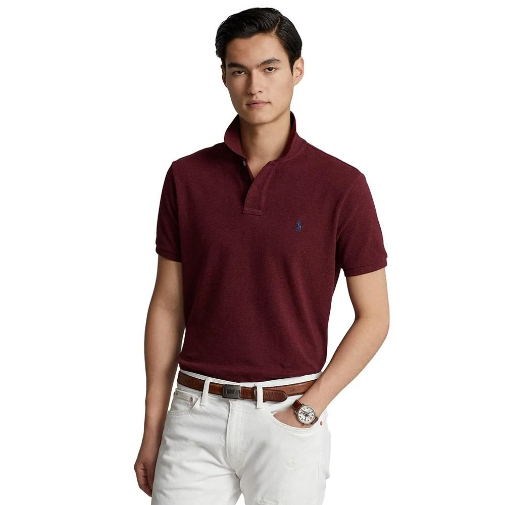 商品Ralph Lauren|Men's Classic-Fit Mesh Polo Shirt,价格¥825,第1张图片